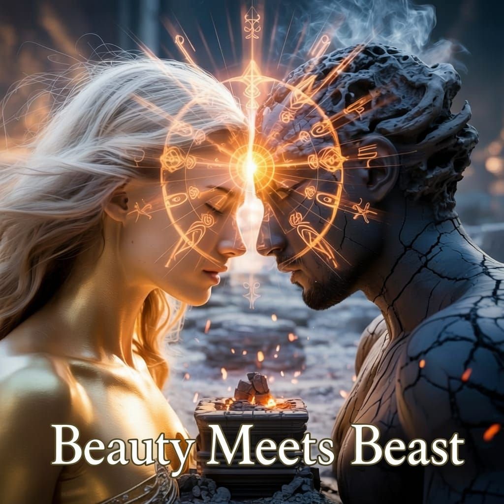 Divine Feminine Meets Masculine Form Album Art