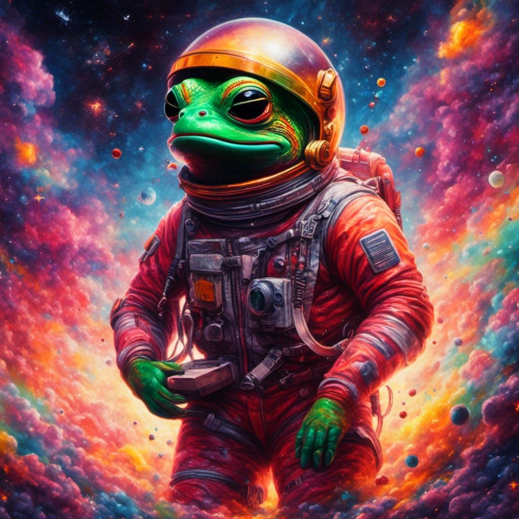 Pepe's Picnic in Space: Graffiti Art Celebration