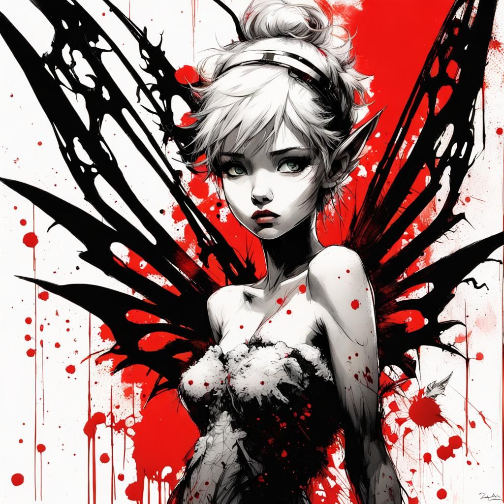 Tinkerbell: Innocence and Darkness in Digital Art