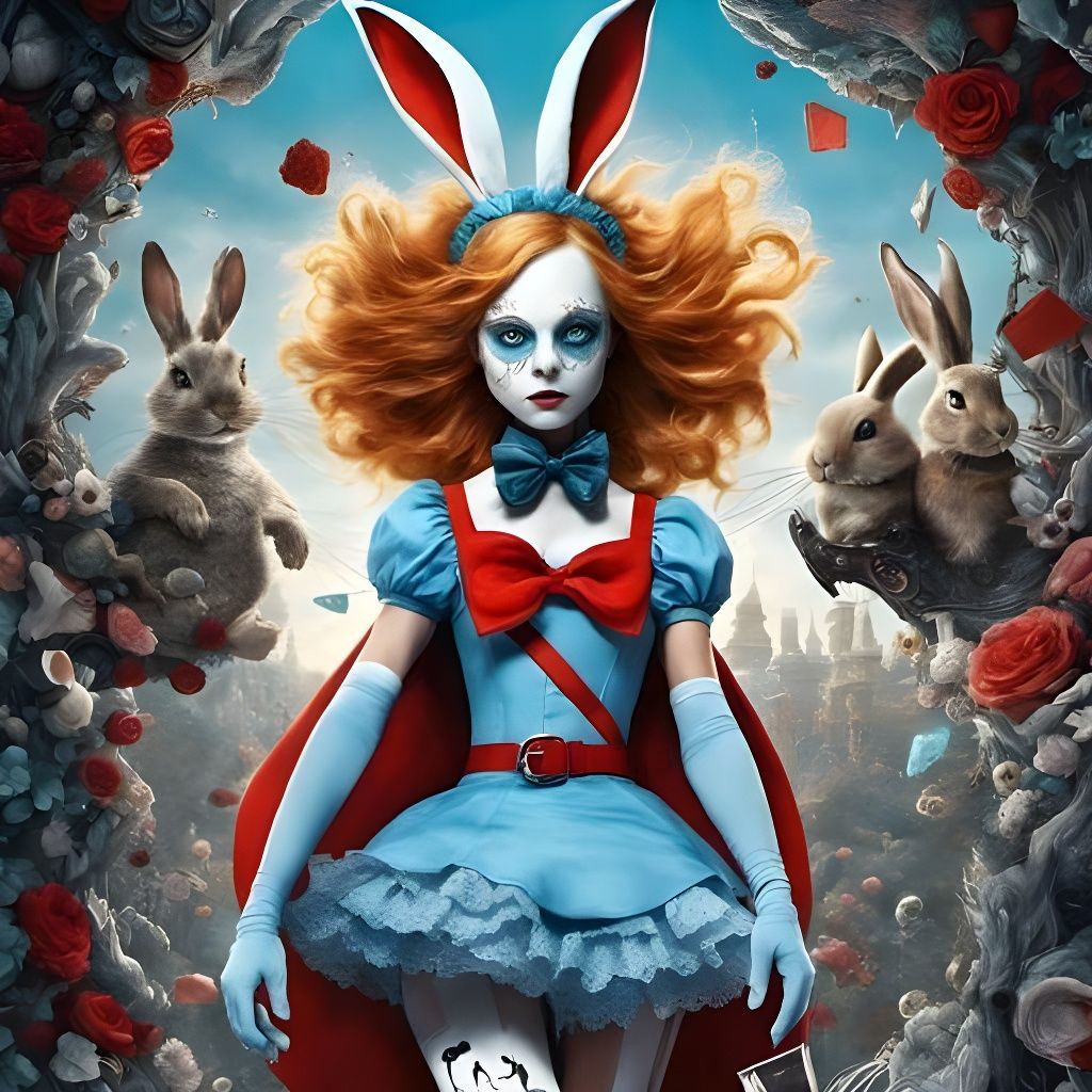 Lady Wonderland | An Alice-in-Wonderland Superhero