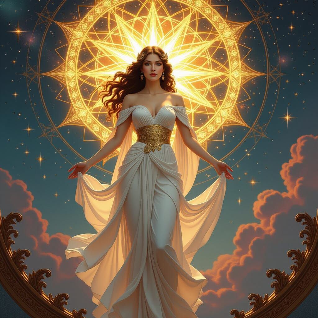 Cosmic Goddess of Love and Connection