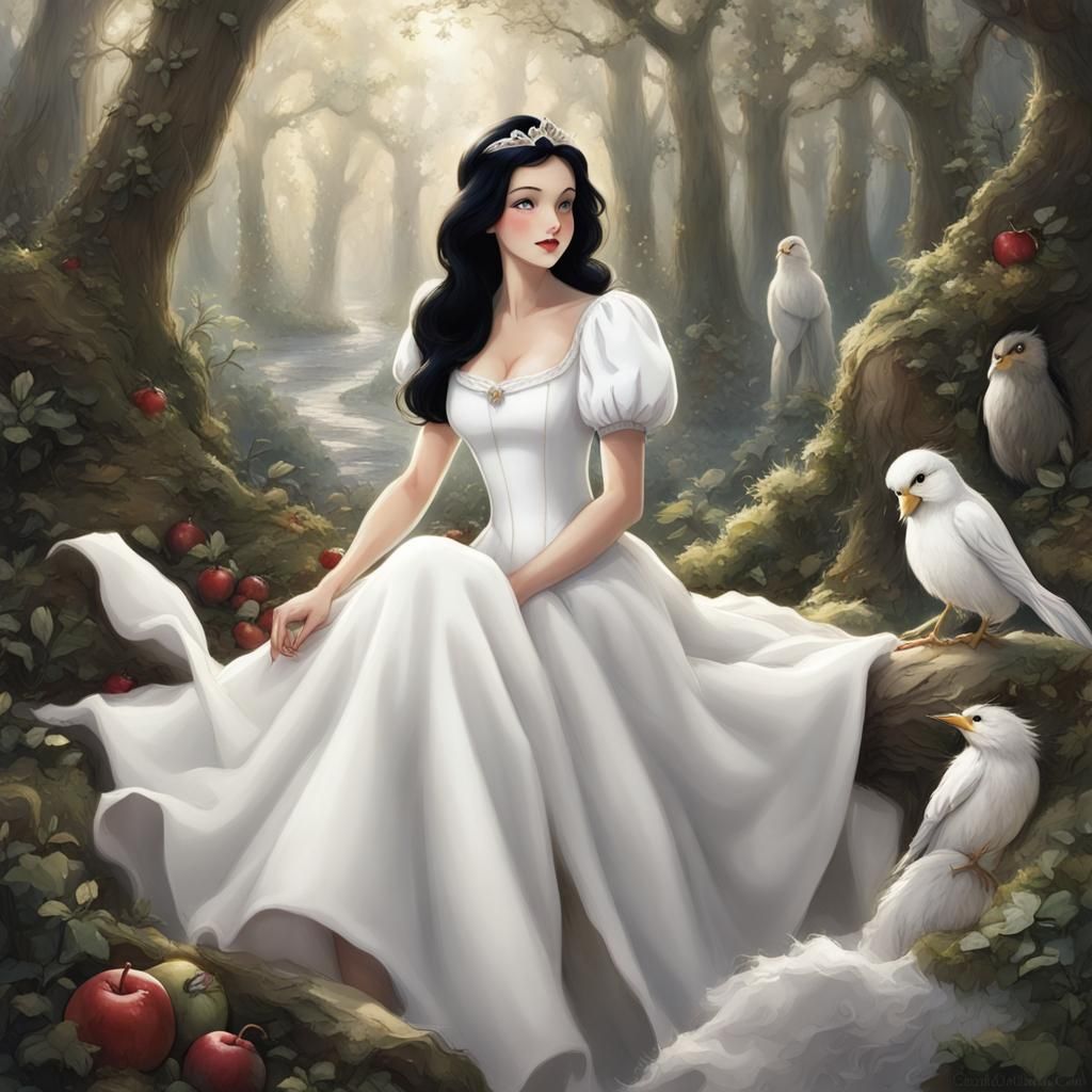 Snow White in White: A Study of Light