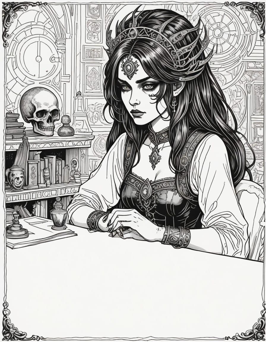 Supersized Webvixen Studies Ancient Mysticism