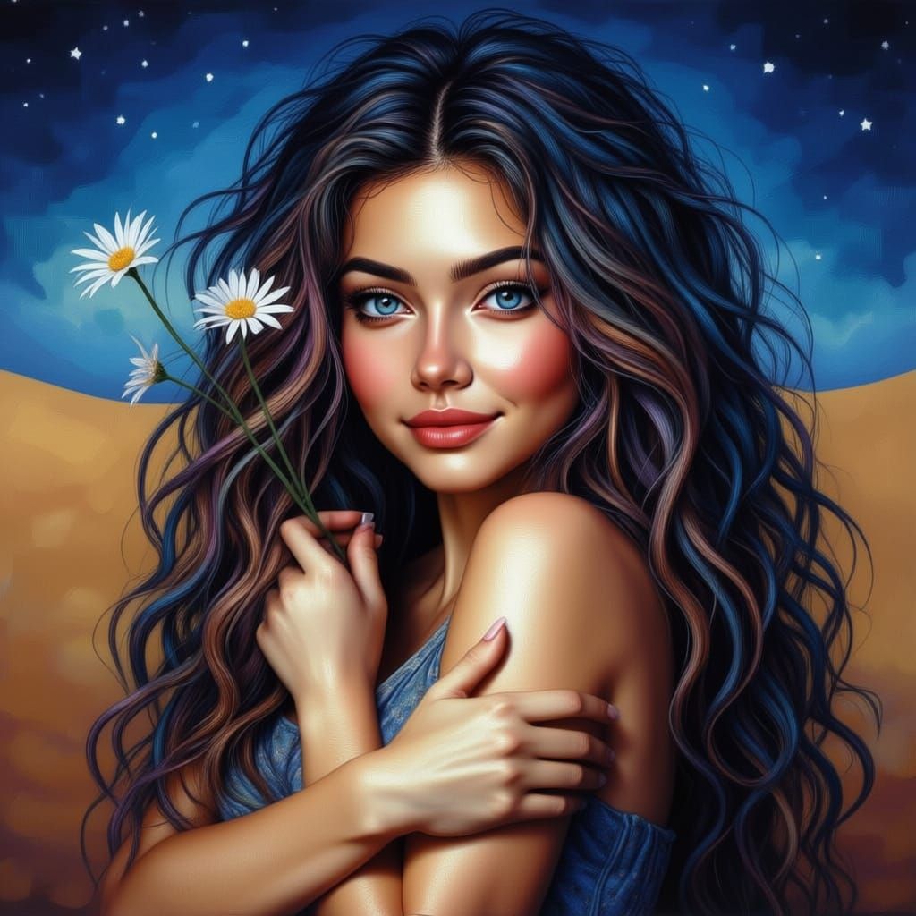 Woman in the Silence of the Night