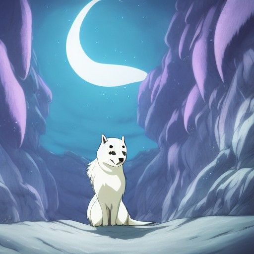 Hybrid Fursona: Studio Ghibli Anime Key Visual