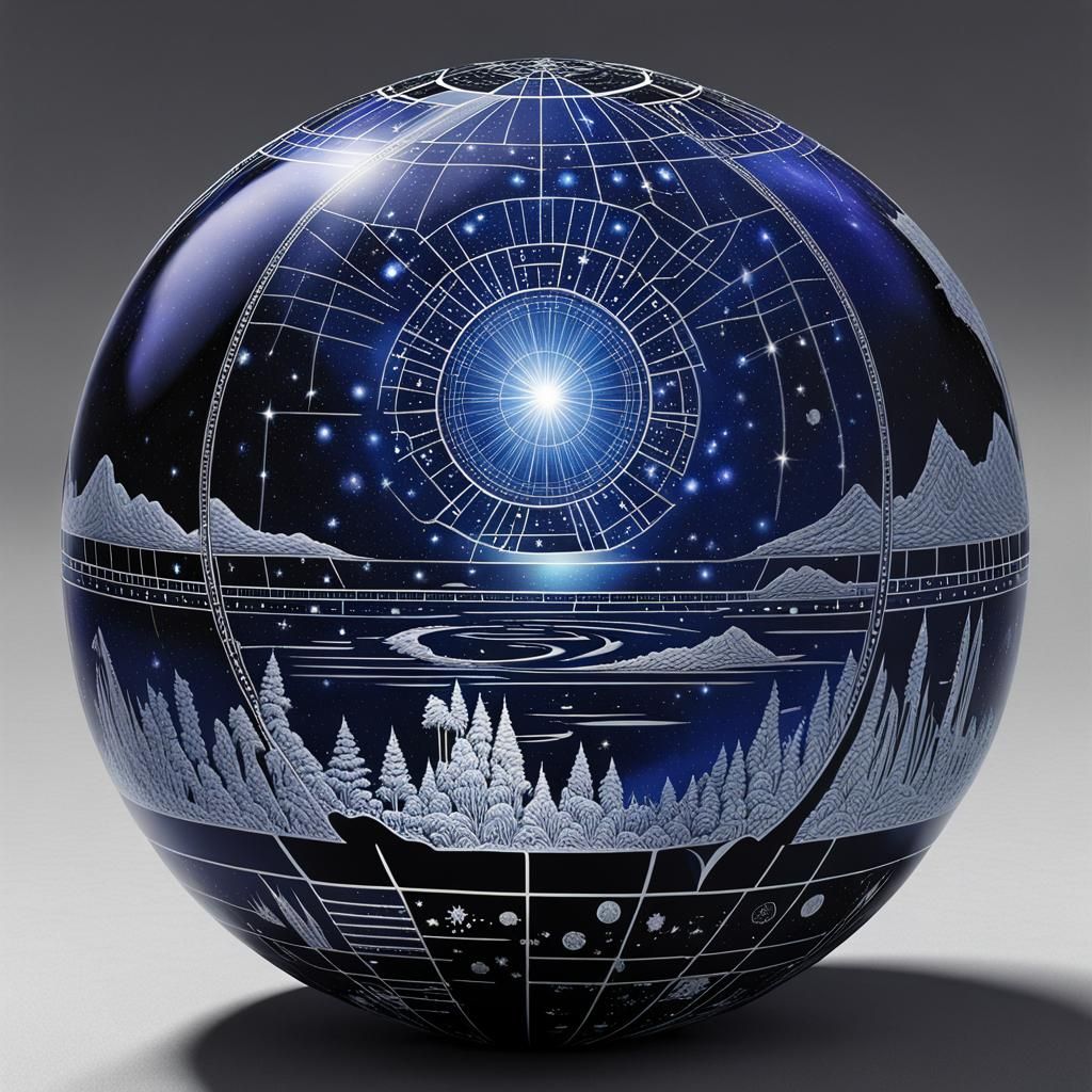 Celestial Orb: A Map of Hidden Dimensions