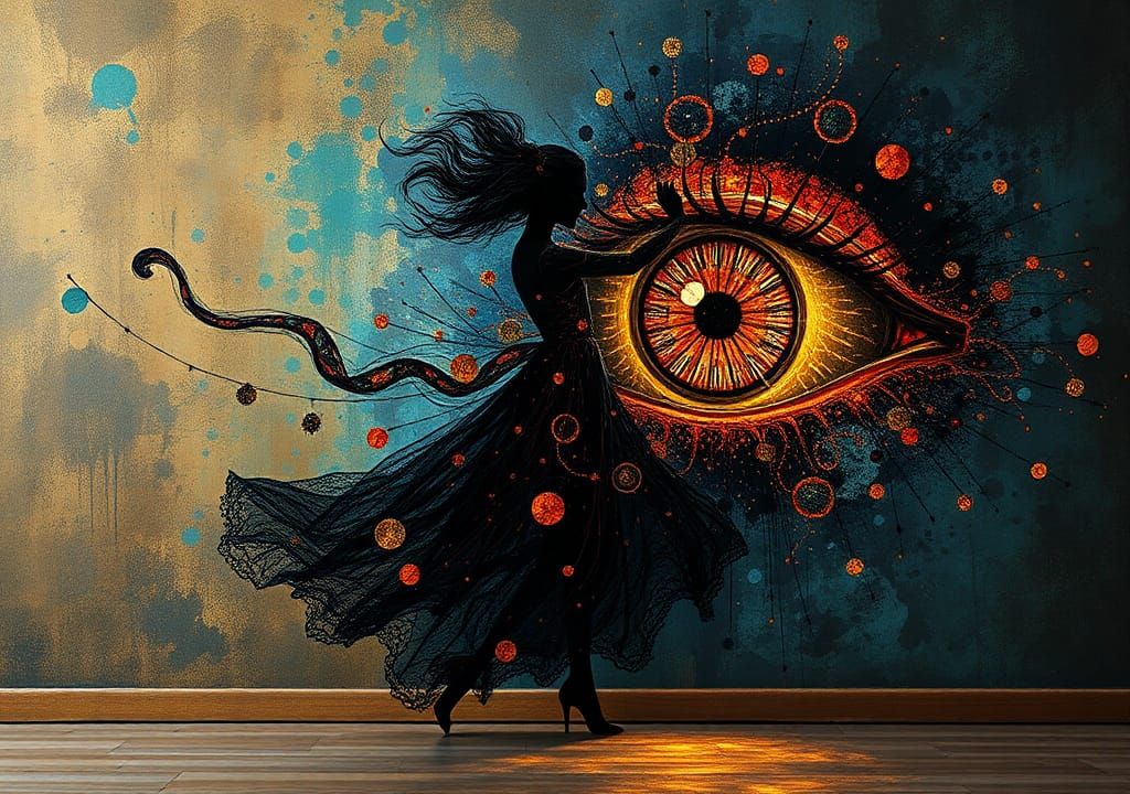 Chromoshadow Dance: Impasto and Polychrome on the Wall