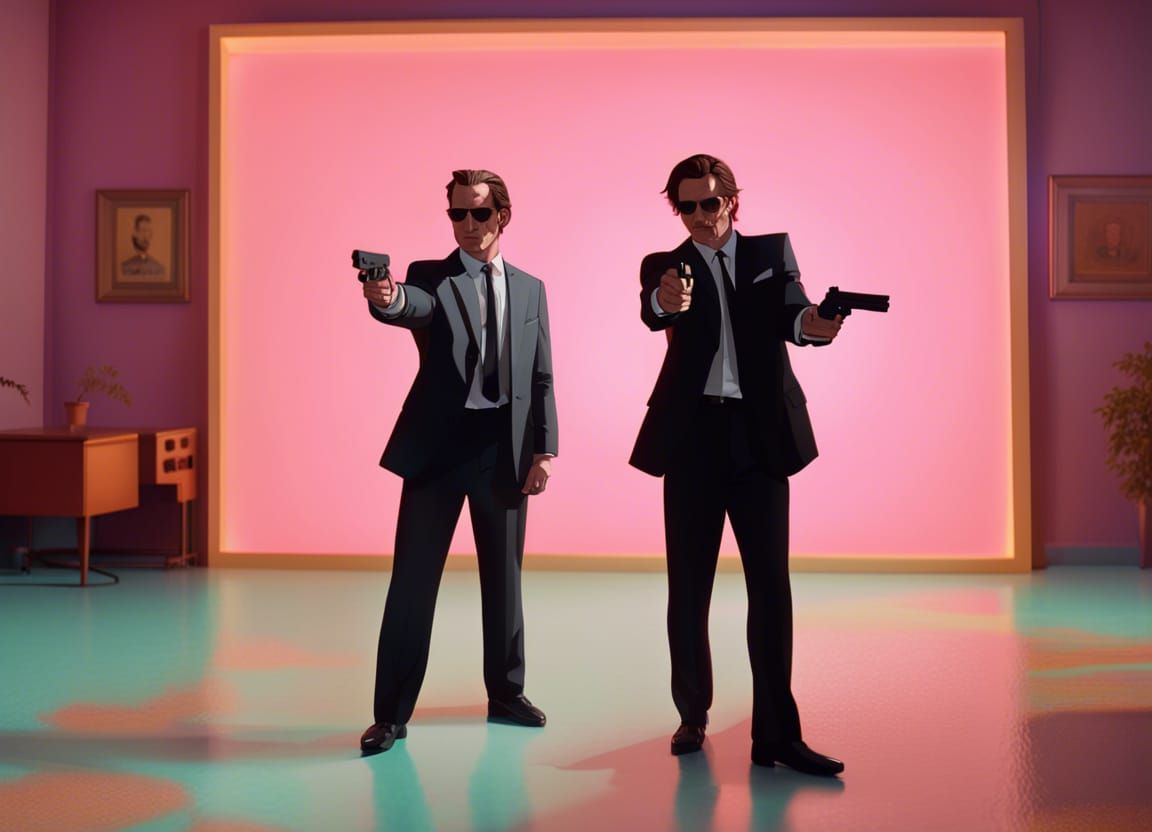 Mr White & Mr Orange, Directed by Wes Anderson