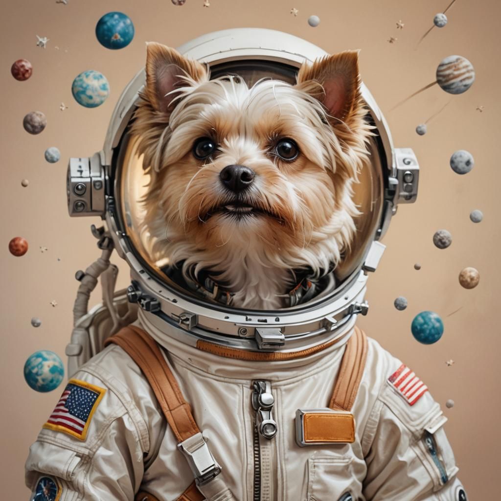 Pupper Magee the Astronaut