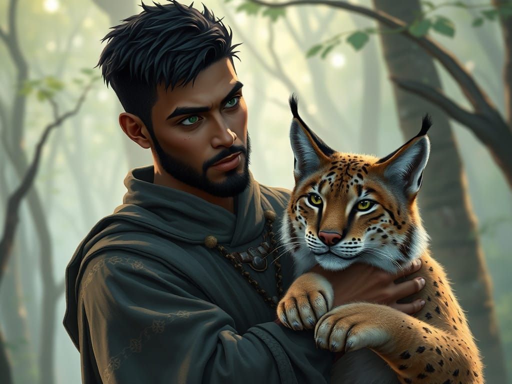 Kuric - Shadowdruid; follower of Malar, the Beastlord (D&D)