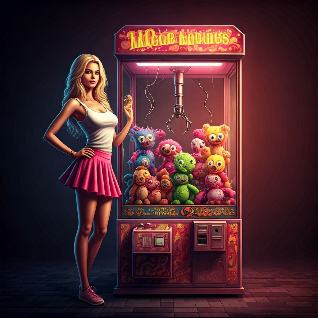 Stuffed pet claw machine