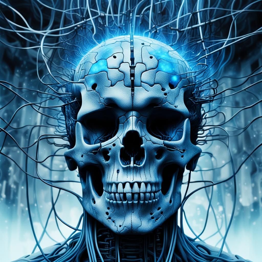 Mind Exploding with Emotion in Surreal Style