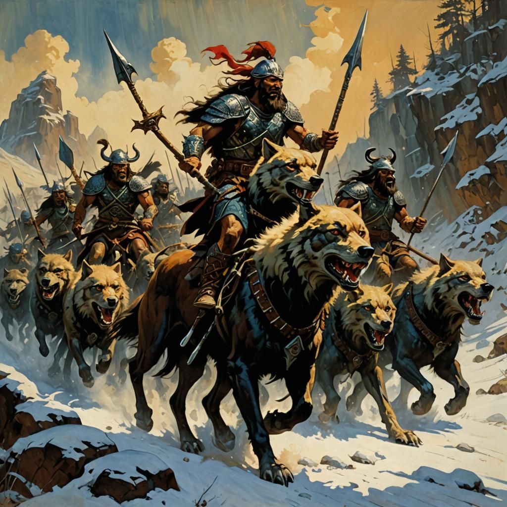 Ravagers from the Mountain Pass