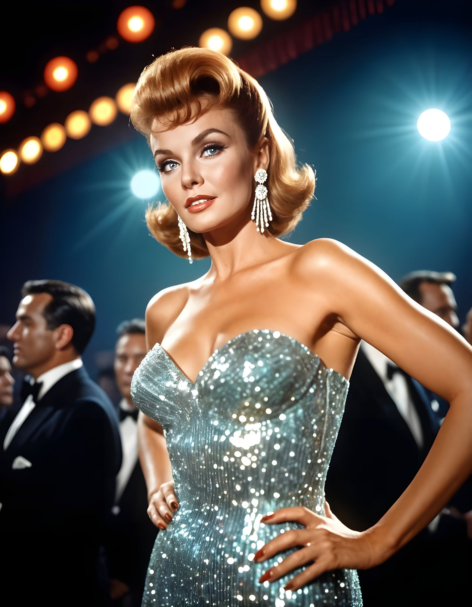 Ann-Margret as a Sparkling Vegas Showgirl