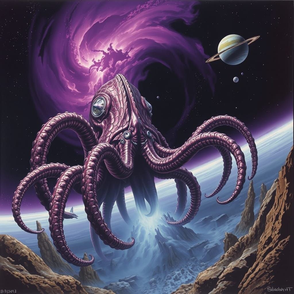 Cosmic Abomination Rises from the Nebula