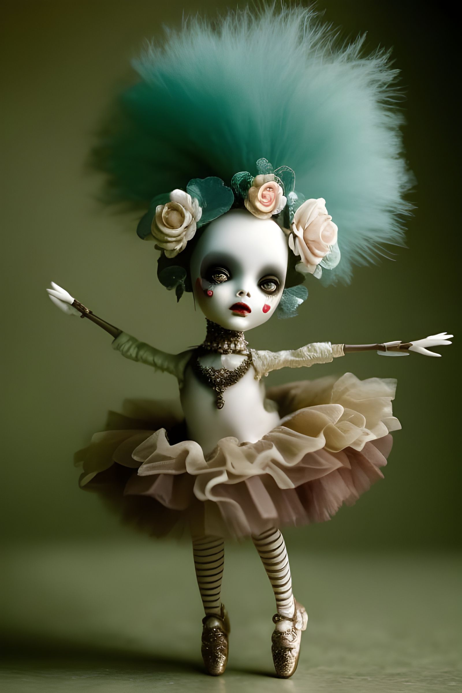 Ballerina Voodoo Doll