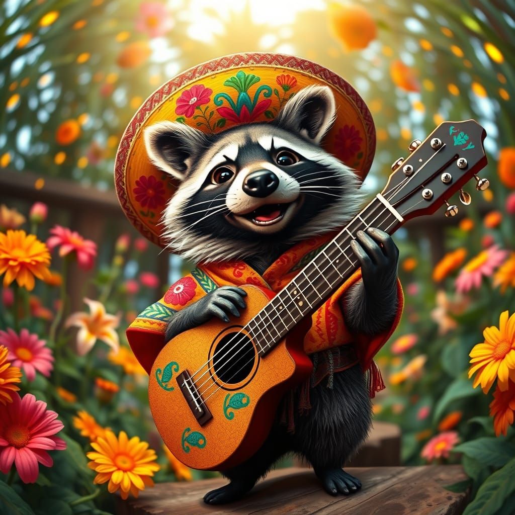 Corazon, the Raccoon Crooner