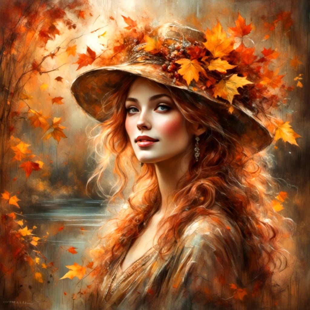 Fall Forest Maiden
