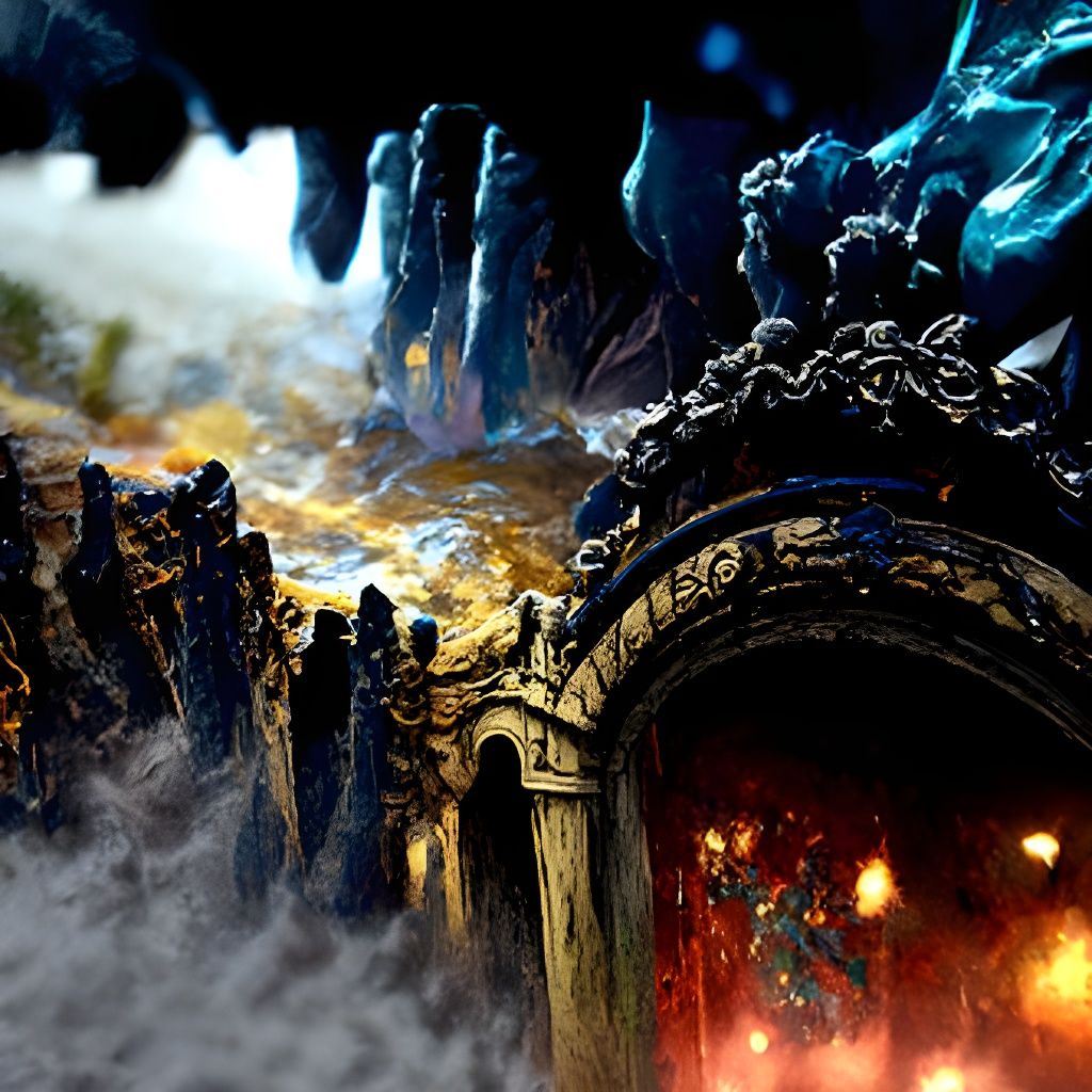 Entrance to Hades: Mythological Underworld Art