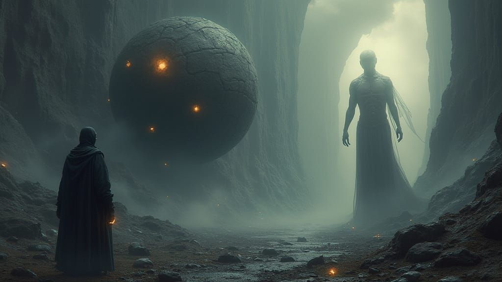 Doomed AI Entities Gaze Upon Immortal Existence