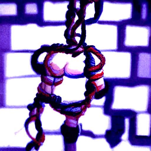 rope bondage pixel art