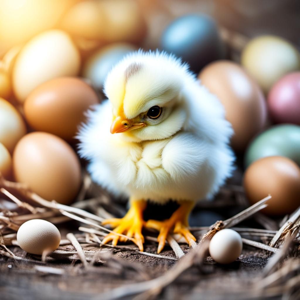 Cute Chick Hatching: Professional Photography