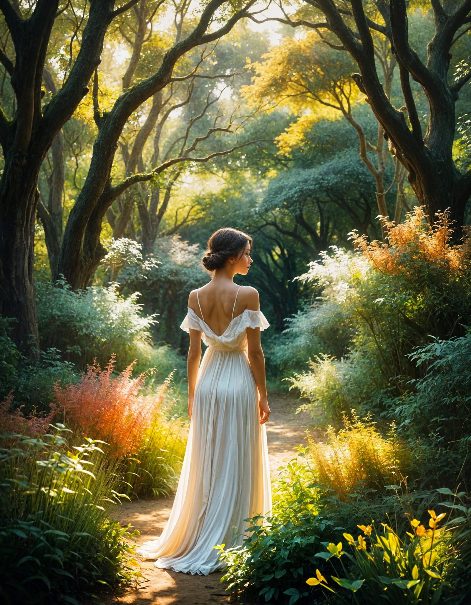 Surreal Eternal Summer Scene