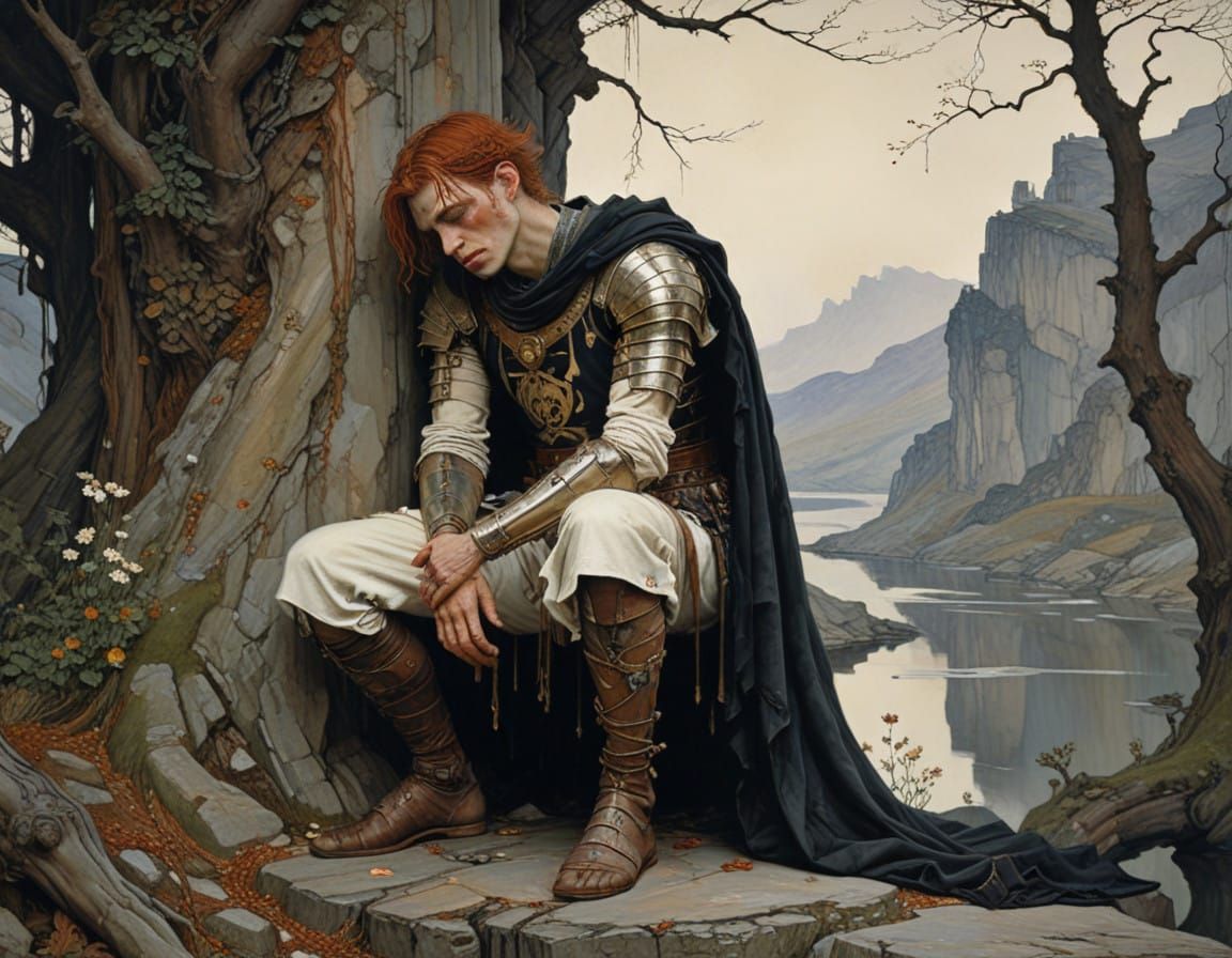 Ethereal Warrior in Torment