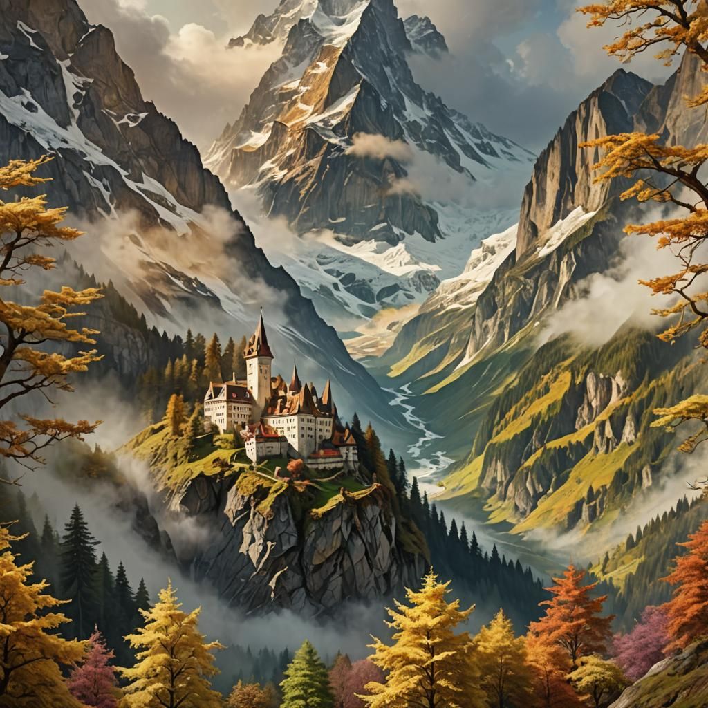 Mystical Maiden Knitting in Forest Workshop