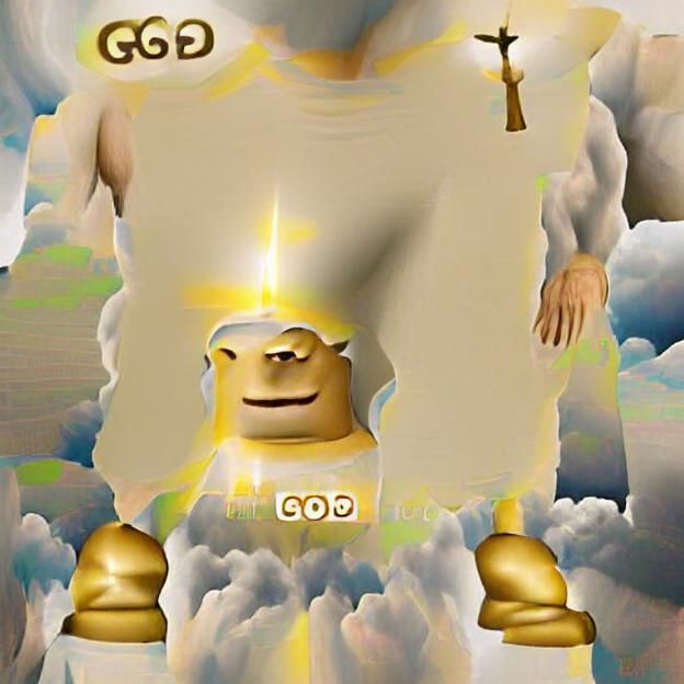 AI Generated Image of God