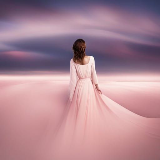 Abstract Concept of Losing Yourself