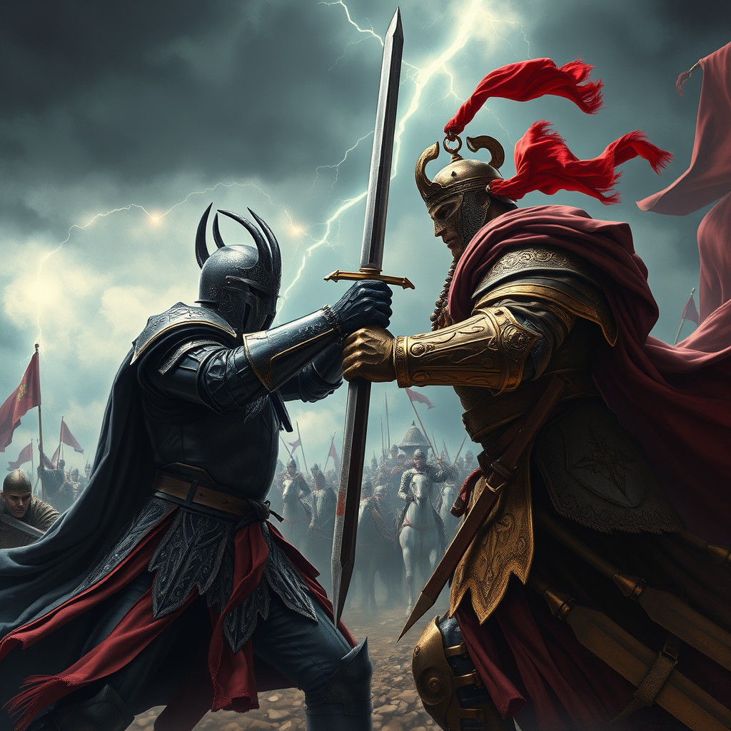 Vlad Tepes vs Mehmed: Hyperrealistic Battlefield Duel