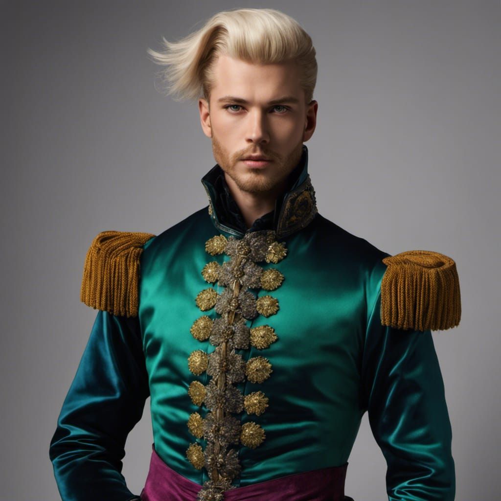 Handsome 18th century man