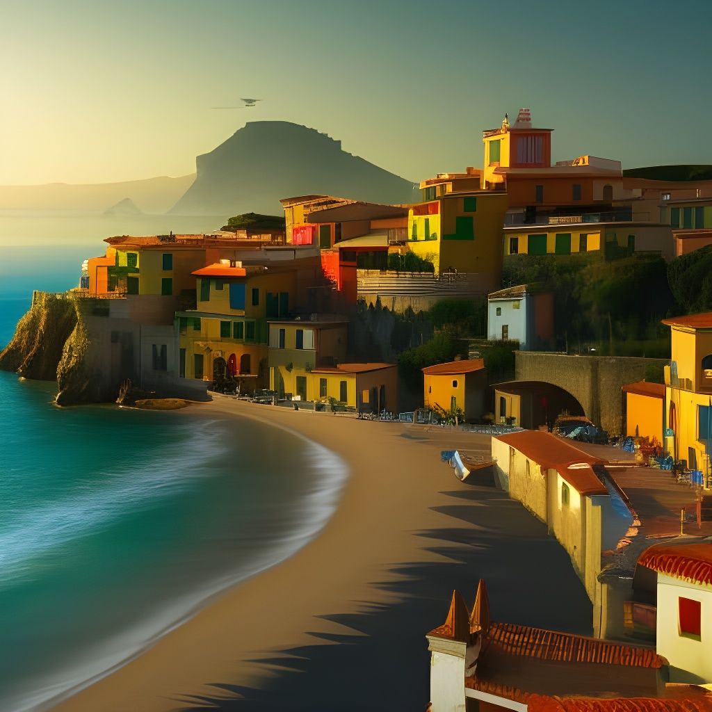 Pretty Italian Seaside town