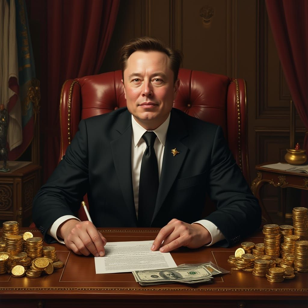 A 19th-Century Industrialist Portrays a Greedy Businessman