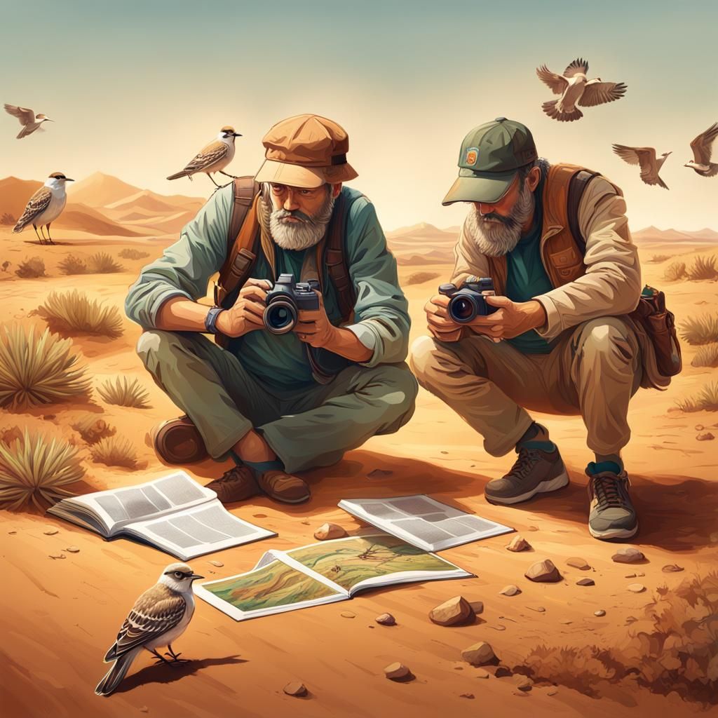 Birdwatchers Spot Cream-colored Courser in Morocco