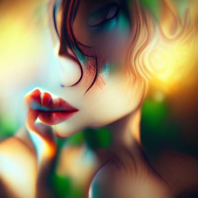 AI Generated Beauty Portrait in 8K Resolution