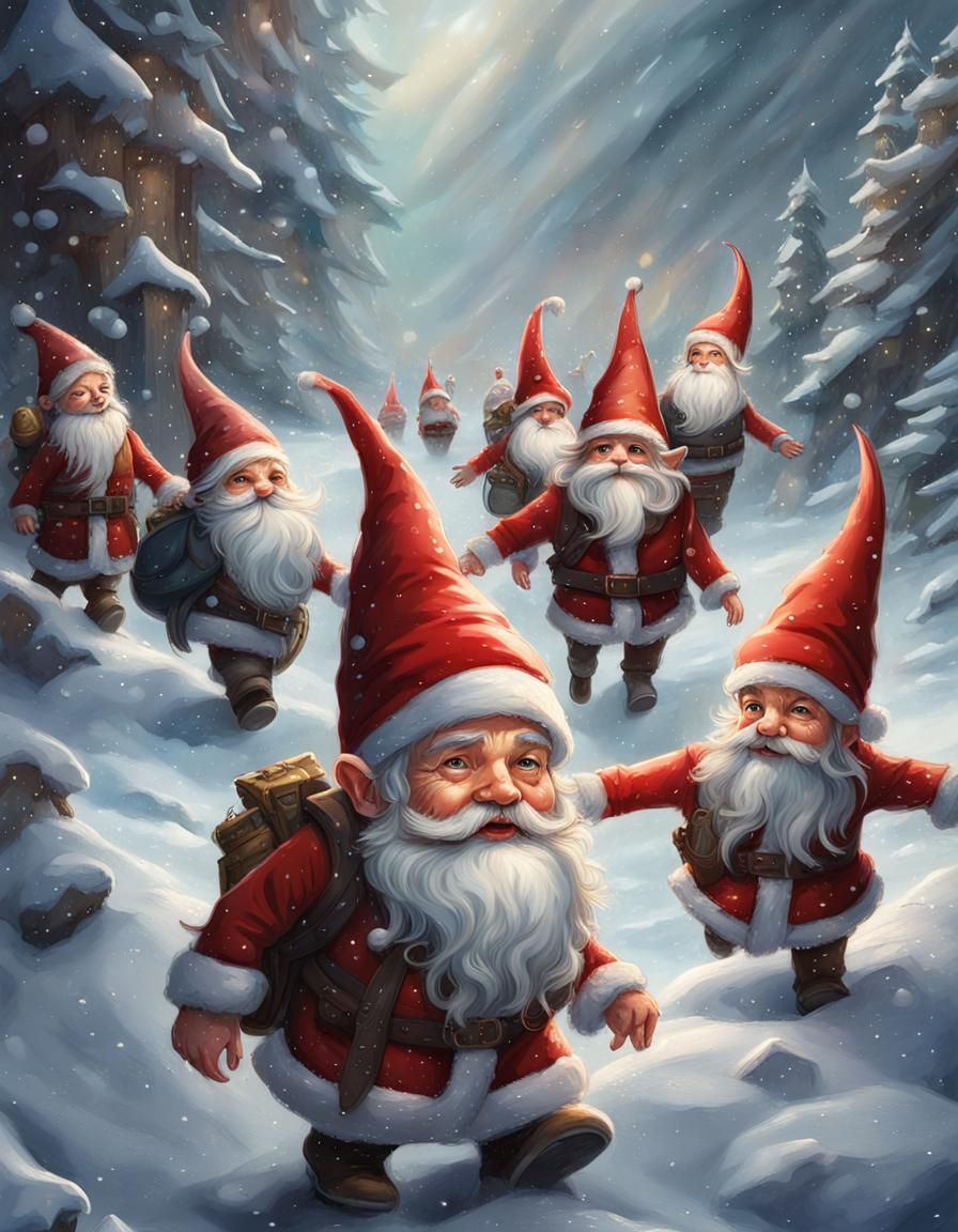 Little Santa Gnomes
