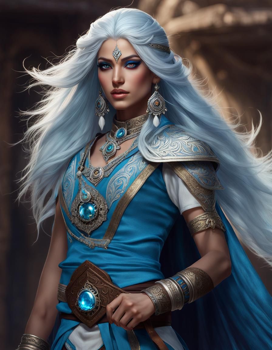 Air Genasi Sorcerer 2