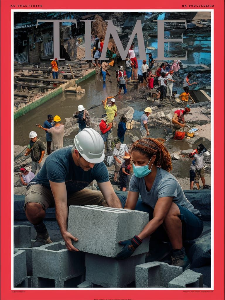 Rebuilding the city after the flood