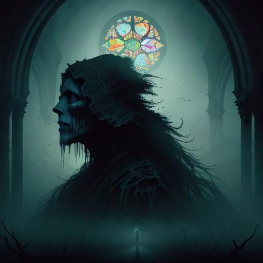 Eerie Ghost Emerges in Haunted Church