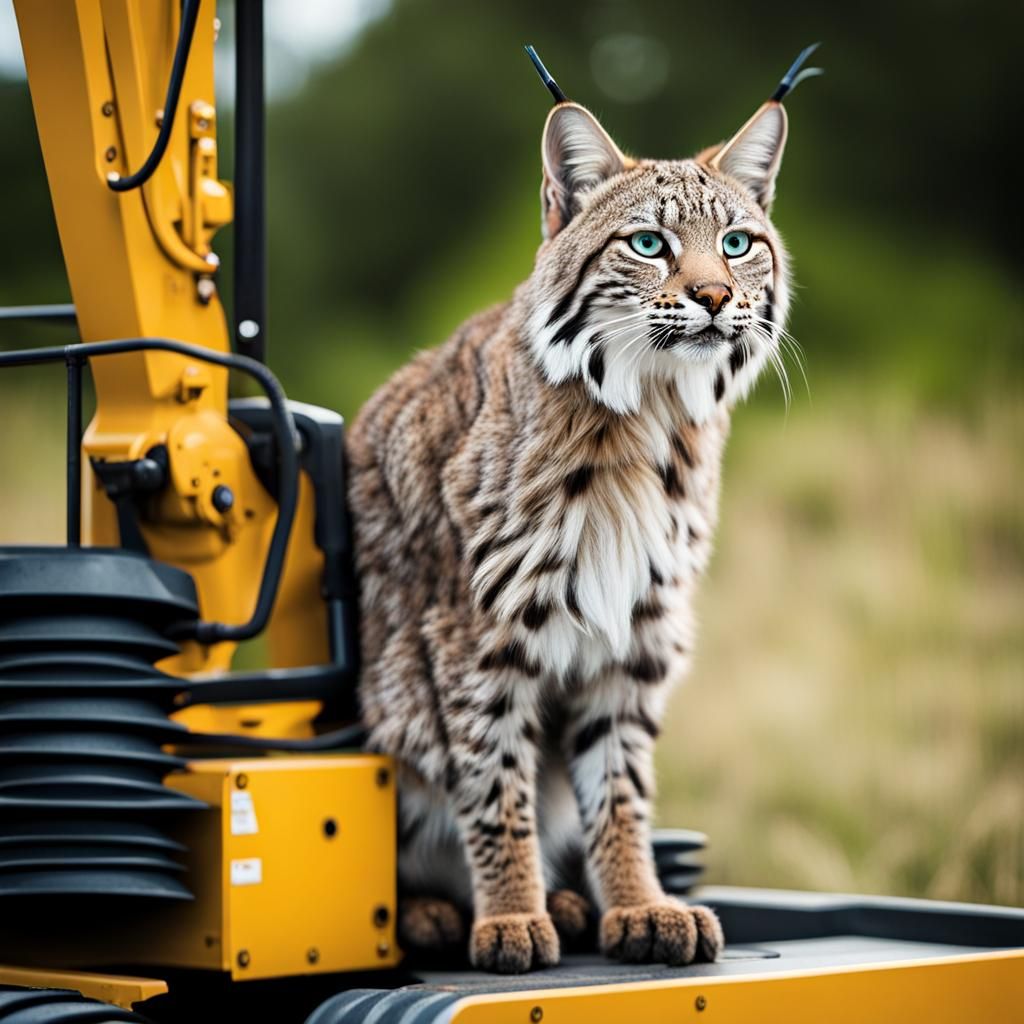 Bobcat on Construction Vehicle