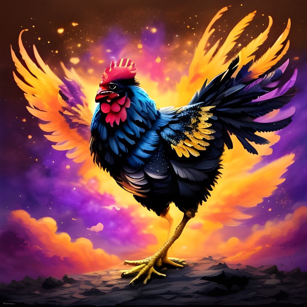 Fairy Animal Captures Hen