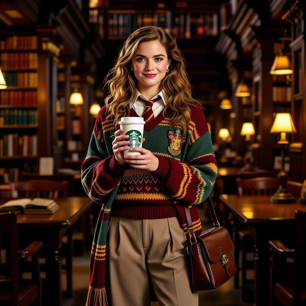 Hermione Granger in Oxford Library: Cinematic Realism and Il...