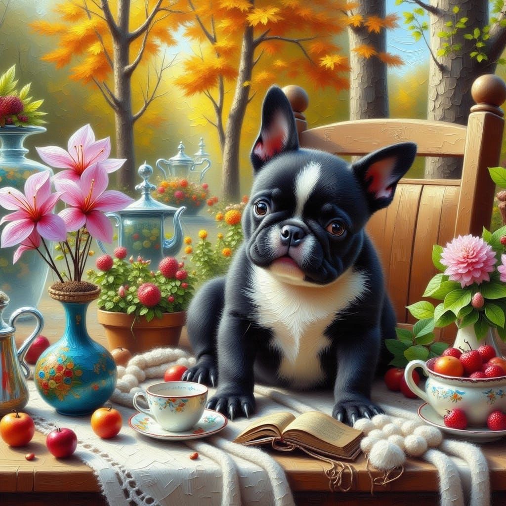 AI Generated Impasto Oil Painting