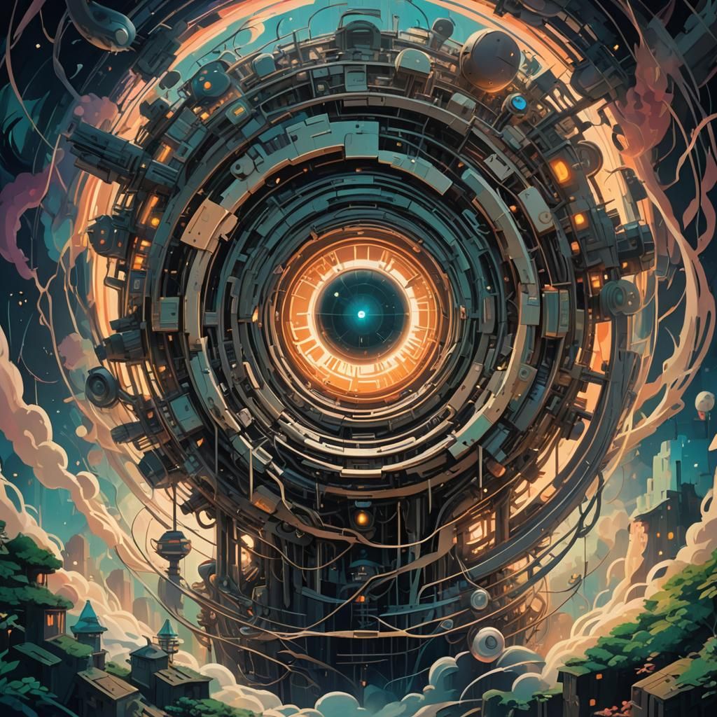 Surreal Futurism: Studio Ghibli Poster Art