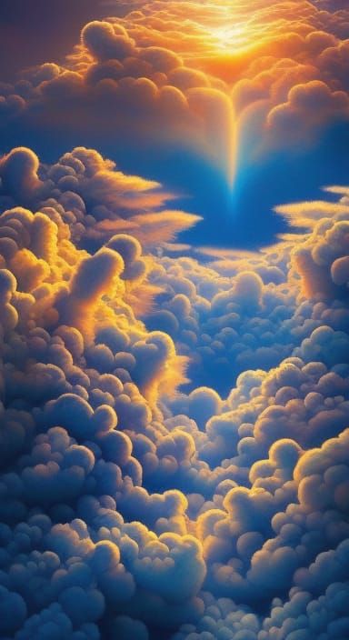 Cloud Cities and Floating Castles in Dreamlike Perspective