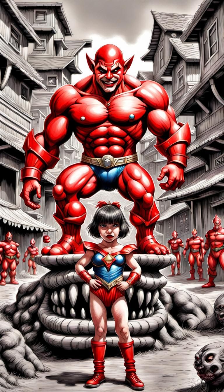 Little Miss Wonder And The Red Munyons