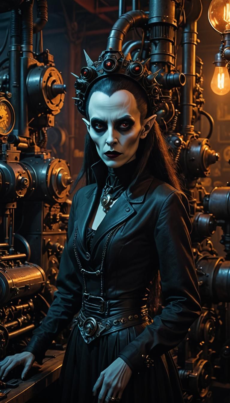 Female Nosferatu starring in A Symphony of Horror 2024