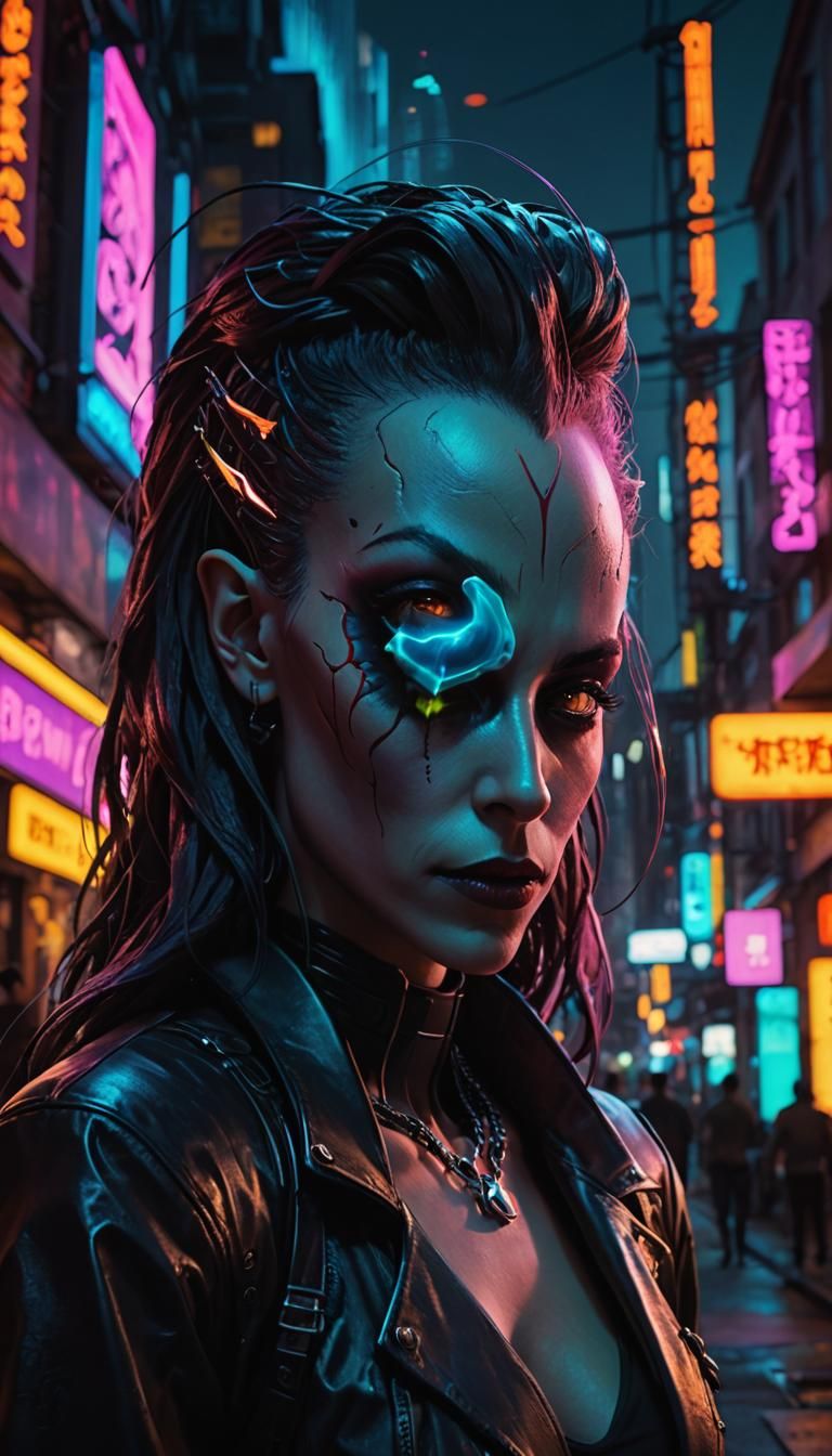 Female Nosferatu starring in A Symphony of Horror 2024